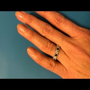 Tacori & Diamonique Eternity Bands